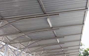 installing Mill Throop metal roofing